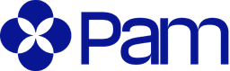 Pam Logo - Link to Home